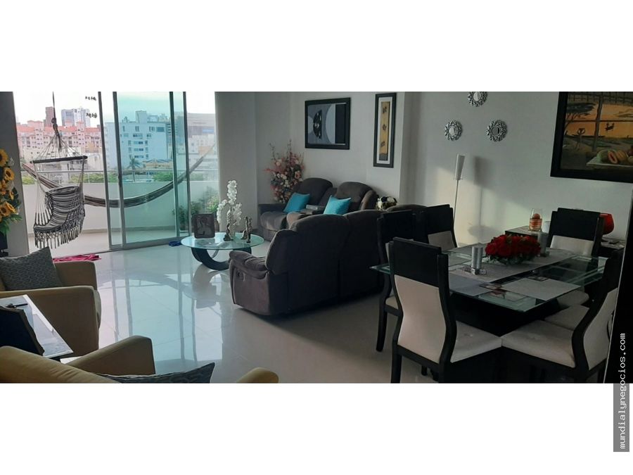 hermoso apartamento en venta ubicado en altos del limon zona tranquila fresca y segura de la ciudad de barranquilla