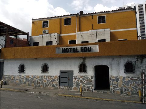 venta de edificio comercial hotel en caracas