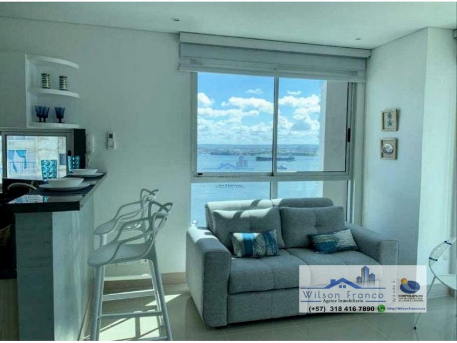 apartamento en venta bocagrande vista al mar cartagena