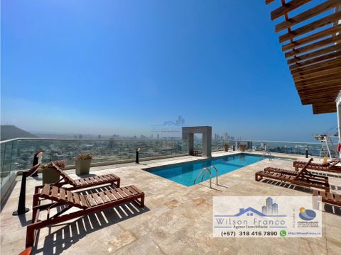 apartamento en venta el cabrero vista al al mar cartagena