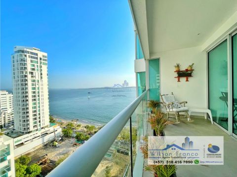 apartamento en venta castillogrande vista al mar cartagena