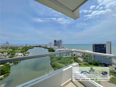 apartamento en venta con espectacular vista el cabrero cartagena