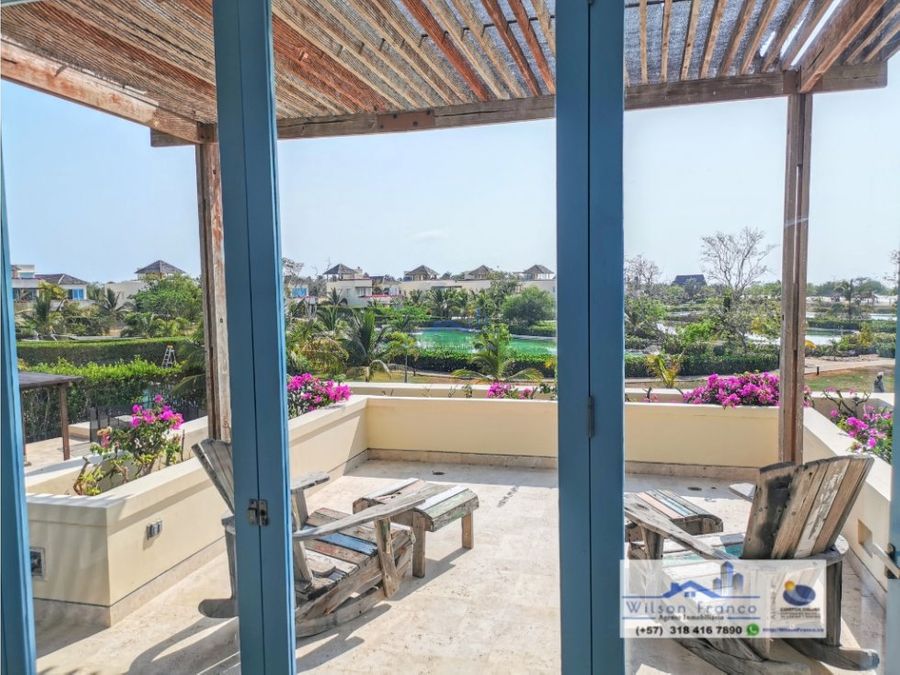 casa en venta condominio isla baru playa privada cartagena