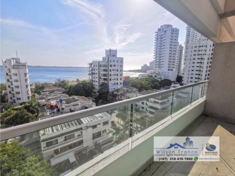 en venta apartamento castillogrande vista al mar cartagena