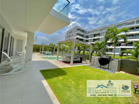 apartamento amoblado en venta morros de serena del mar cartagena