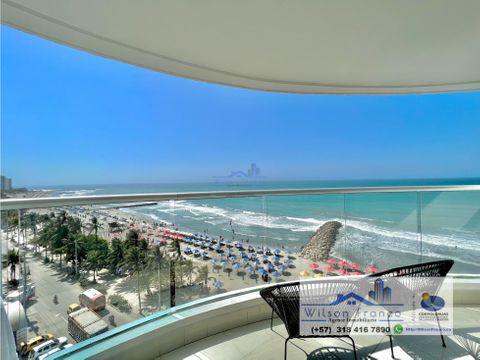 apartamento en venta palmetto bocagrande vista al mar cartagena