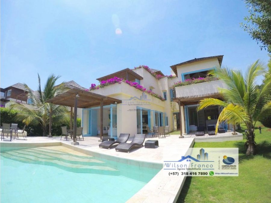 casa de playa en venta isla baru cartagena