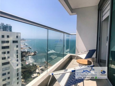 apartamento en venta bocagrande vista al mar cartagena