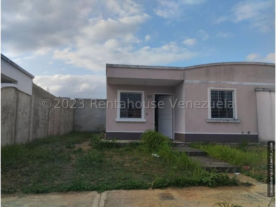 casa en venta roca del norte barquisimeto 23 19010 mv
