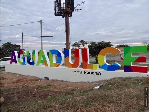 venta de terreno en aguadulce 4491rc
