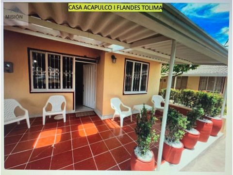 casa vacacional esquinera en venta conjunto acapulco flandes