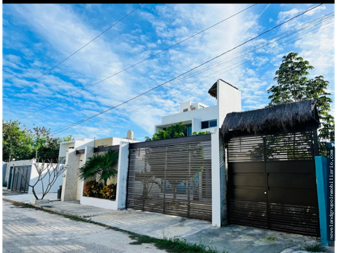 casa en venta completamente amueblada conkal