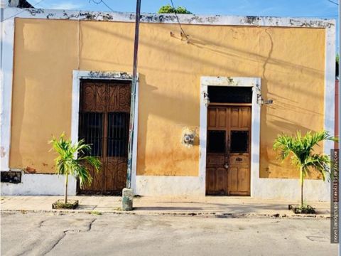 casa en venta en el centro historico de yucatan