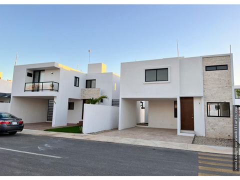 hermosa casa en venta privada inara en cholul