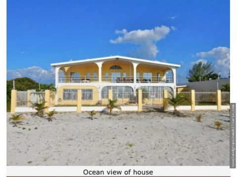 casa en venta frente al mar playa de celestun