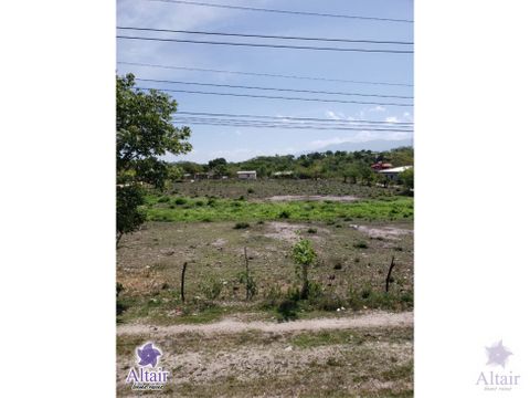 se vende terreno en comayagua