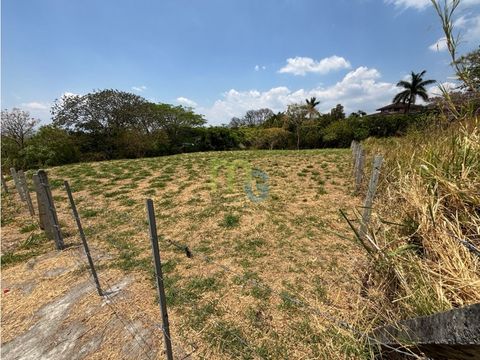 venta de lote en residencial en pozos de santa ana