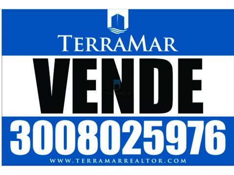 venta de amplio lote frente al mar