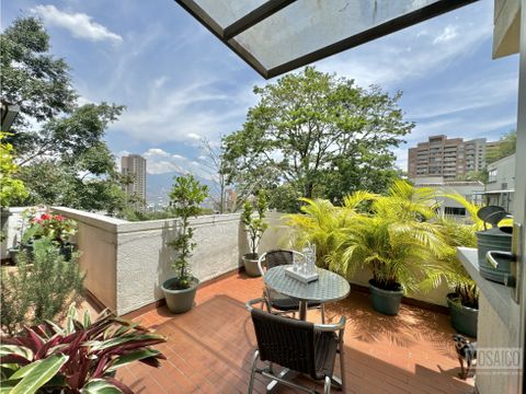 apartamento duplex en venta el poblado el tesoro