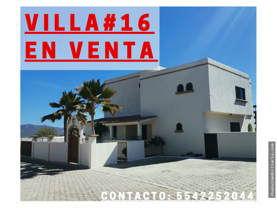 Villa en Venta #16, Tezal, Cabo San Lucas,  - $7,500,000 MXN