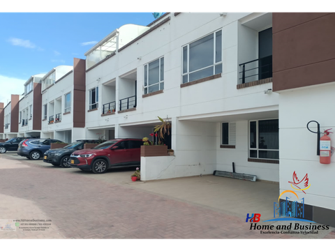 casa en conjunto residencial vereda abra cota