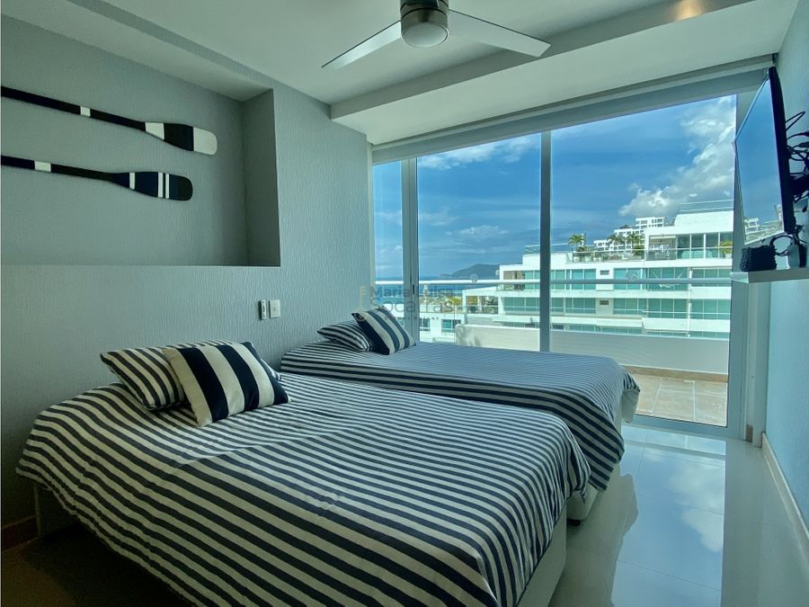 venta de apartamento con piscina privada en playa dormida santa marta