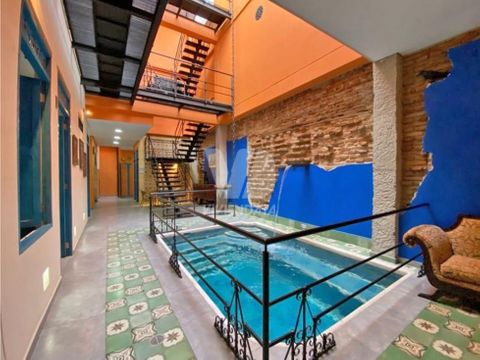 casa luxury con piscina en venta en el centro historico santa marta