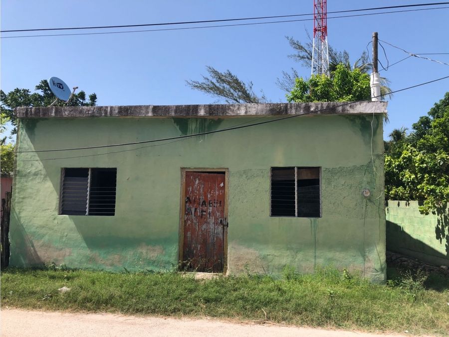 casa para remodelacion en venta en el cuyo yucatan