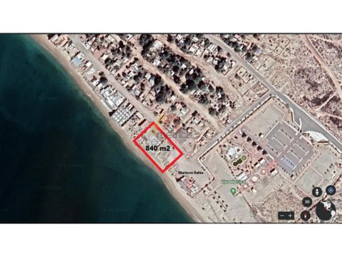 terreno de 840 m2 a la orilla de la playa en bahia de kino sonora