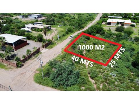 lote de 1000 m2 en ranchitos san carlos sonora