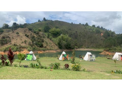 venta de hotel glamping guatape