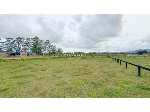 venta de lote en parcelacion llanogrande