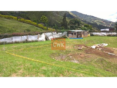 venta de lote en medellin via palmas vista a medellin