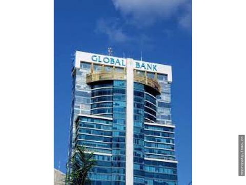 alquilo oficina en global bank calle 50