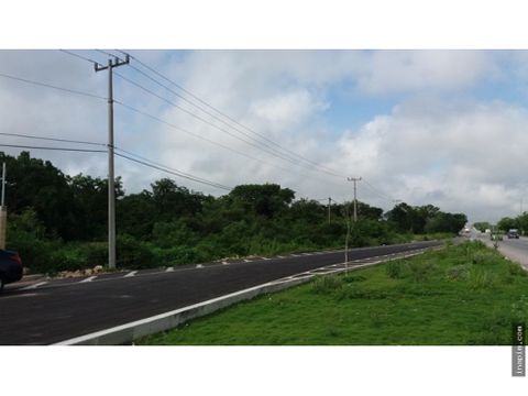 terreno en venta en periferico sur municipio de kanasin yucatan