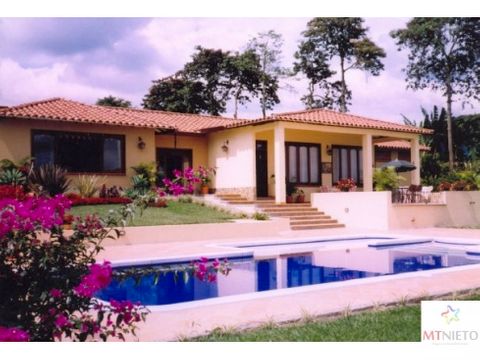 casa campestre 339 m2 y lote 2620 m2 pueblo tapao