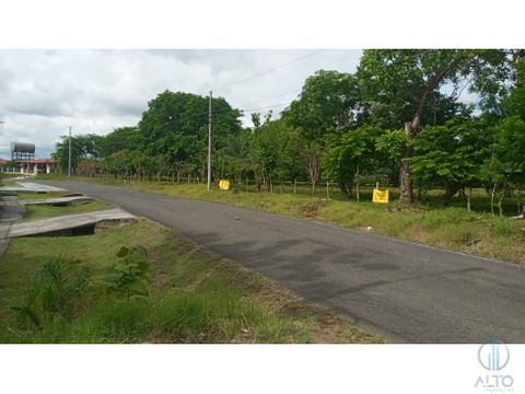 se vende terreno comercial david chiriqui