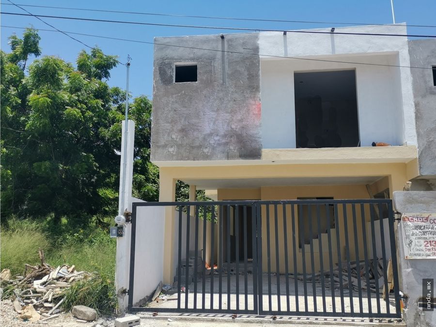 casa en venta en la col emiliano zapata ciudad madero