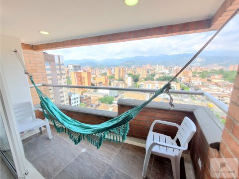 se arrienda hermoso apartamento amoblado en laureles