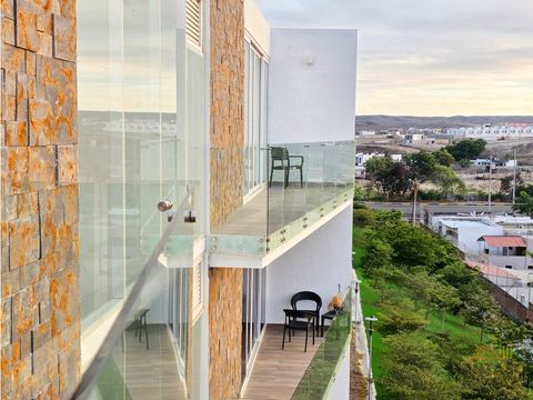 vendo departamento full amoblado en porto manta 3 dormitorios