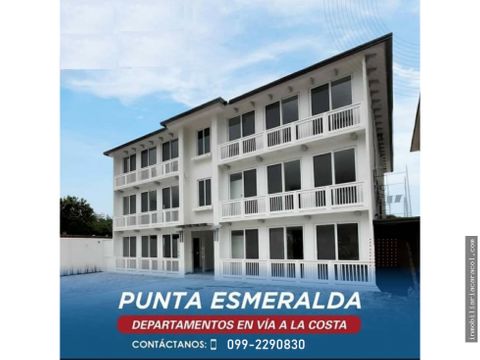 via a la costa km 14 urb punta esmeralda departamento planta baja