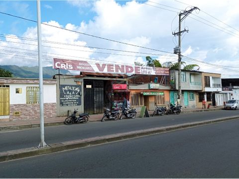 vendo casa lote para construir casas o sembrar calarca quindio