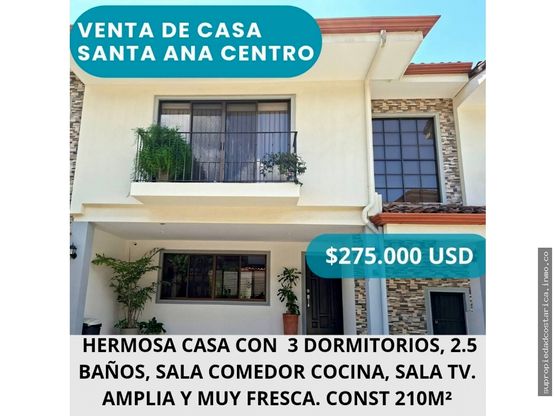 Venta de casa en Santa Ana centro