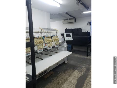 alquiler de local comercial taller de serigrafia bordados