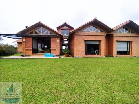 casa campestre en venta el escobero envigado