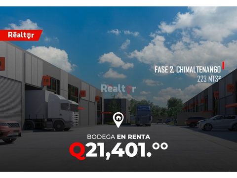 bodegas en empresarial chimaltenango fase 2