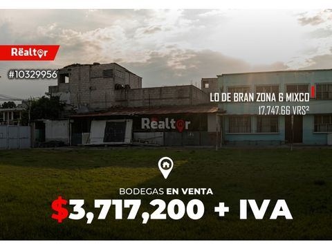 bodegas en venta lo de bran zona 6 mixco