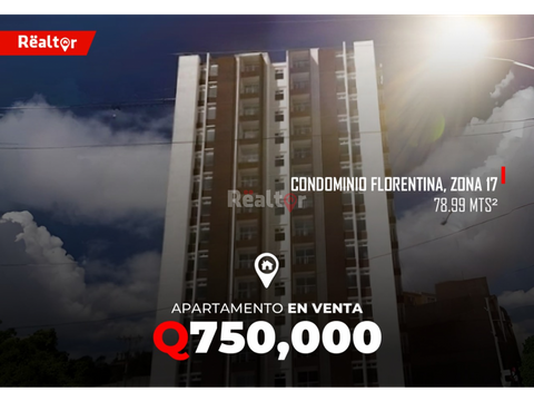 apartamento en venta renta en condominio florentina zona 17