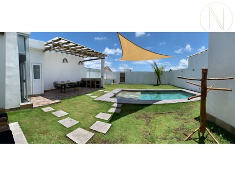 villa moderna en venta en la playa tipo boutique