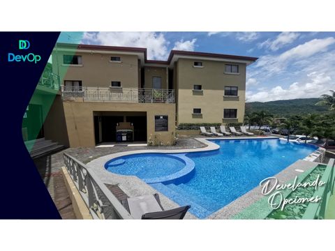 se vende apto de 2 habitaciones en san antonio de desamparados